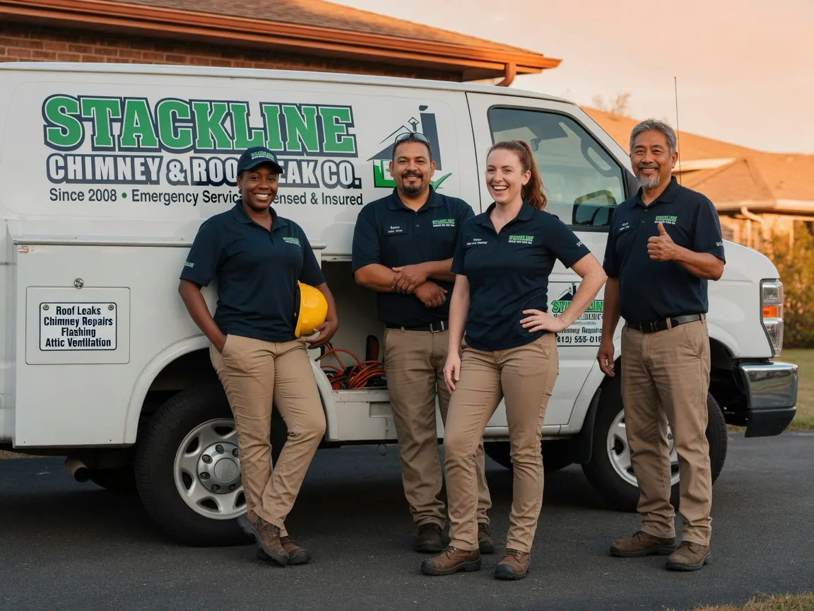 Chimney flashing repair company in Calpine, CA